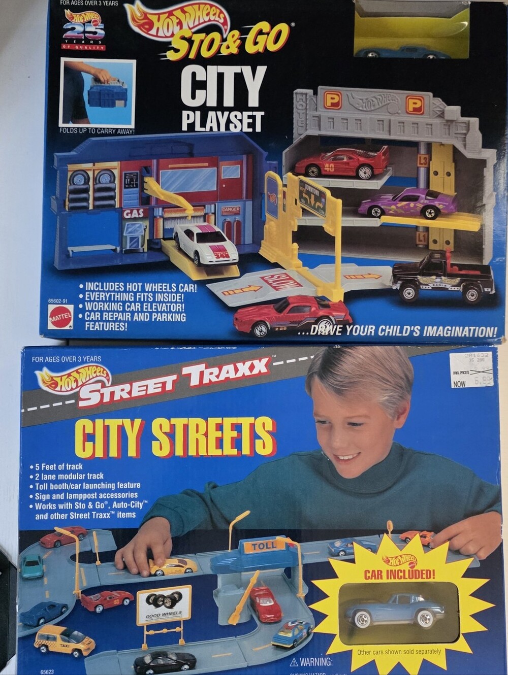 Mattel HOT WHEELS playsets - Collectors Items!